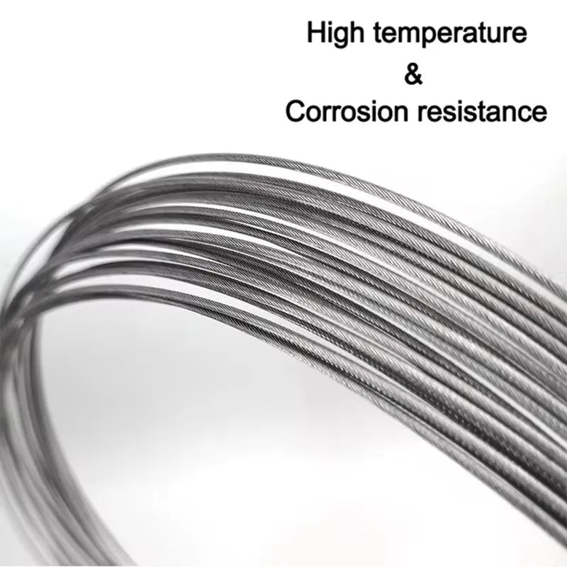 Stainless Steel MTB Bike Brake & Shift Inner Cable 2100mm Bike Brake Cable Nixie