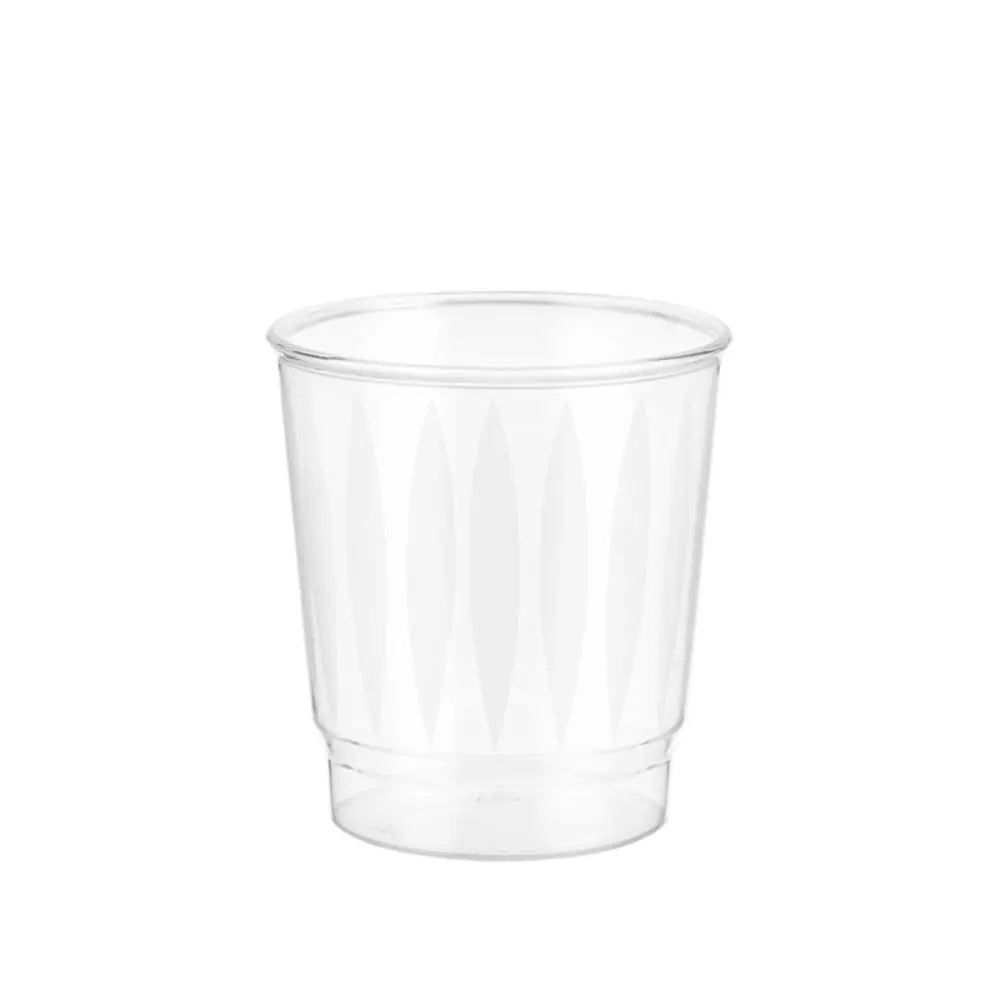 Clear Plastic Disposable Cups 10/20 Pack – Mini Transparent Cups