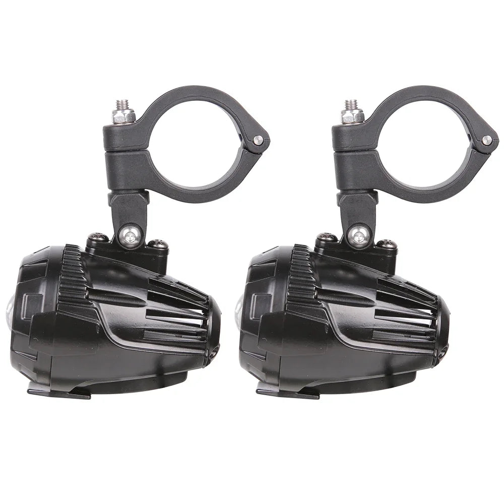 KEMITOUR 30W LED Motorcycle Fog Driving Lights IP67 E-Mark Kit Motorcycle Driving Lights Nixie