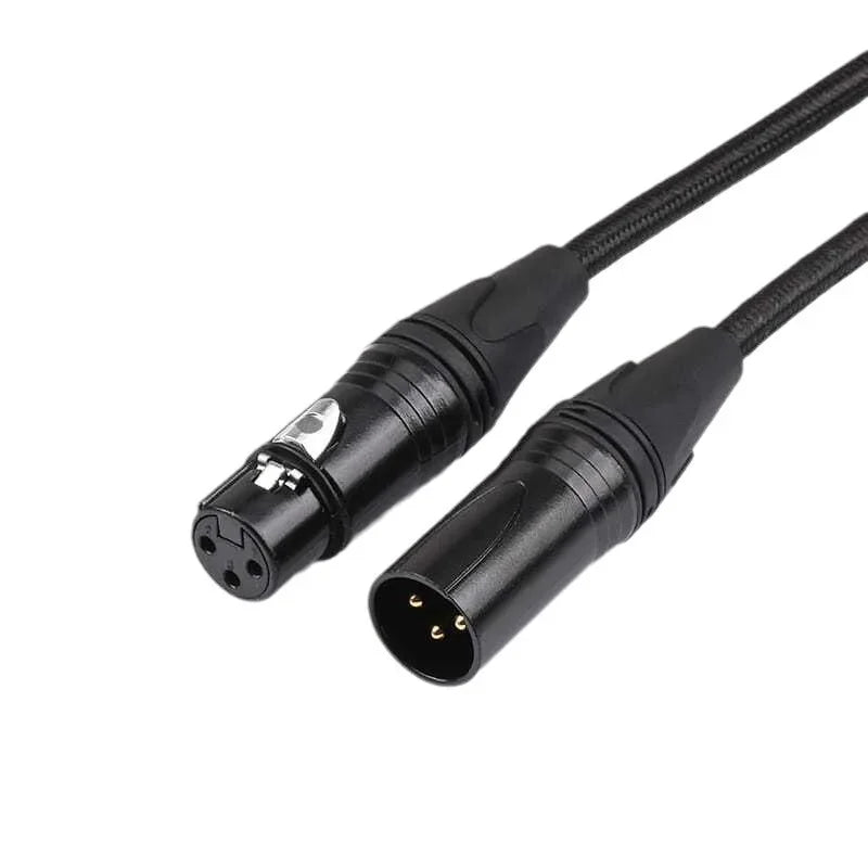 XLR Male to Female Audio Cable – Mic, Speaker & Studio XLR Audio Cable Nixie