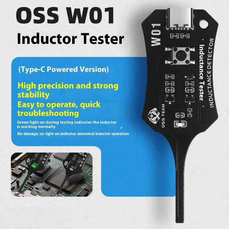 Inductor Coil Tester – PC Motherboard Repair Detection Tool Inductor Coil Tester Nixie