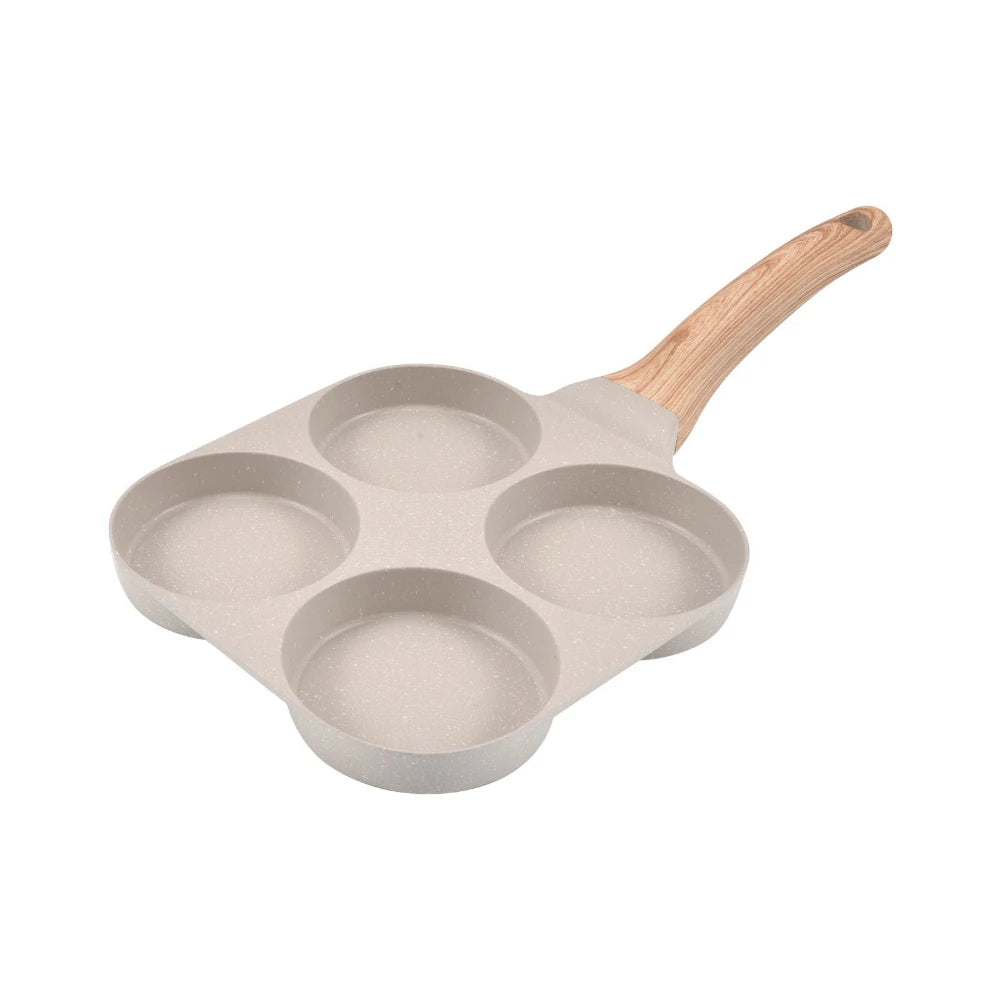 3/4 Hole Nonstick Divided Egg Frying Pan – Omelette & Burger Nonstick Frying Pan Nixie