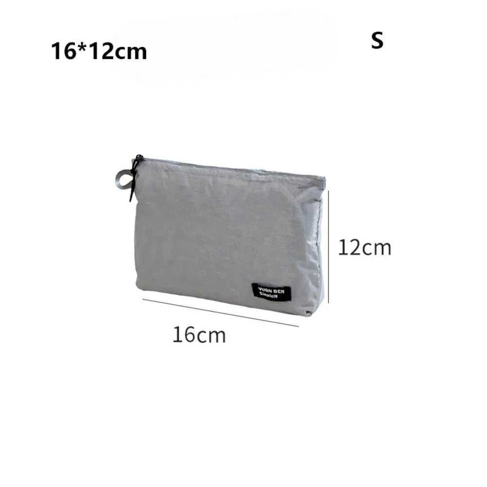 Silicone-Coated Nylon Luggage Storage Bag | Lightweight Travel Travel Storage Bag Nixie Grey S