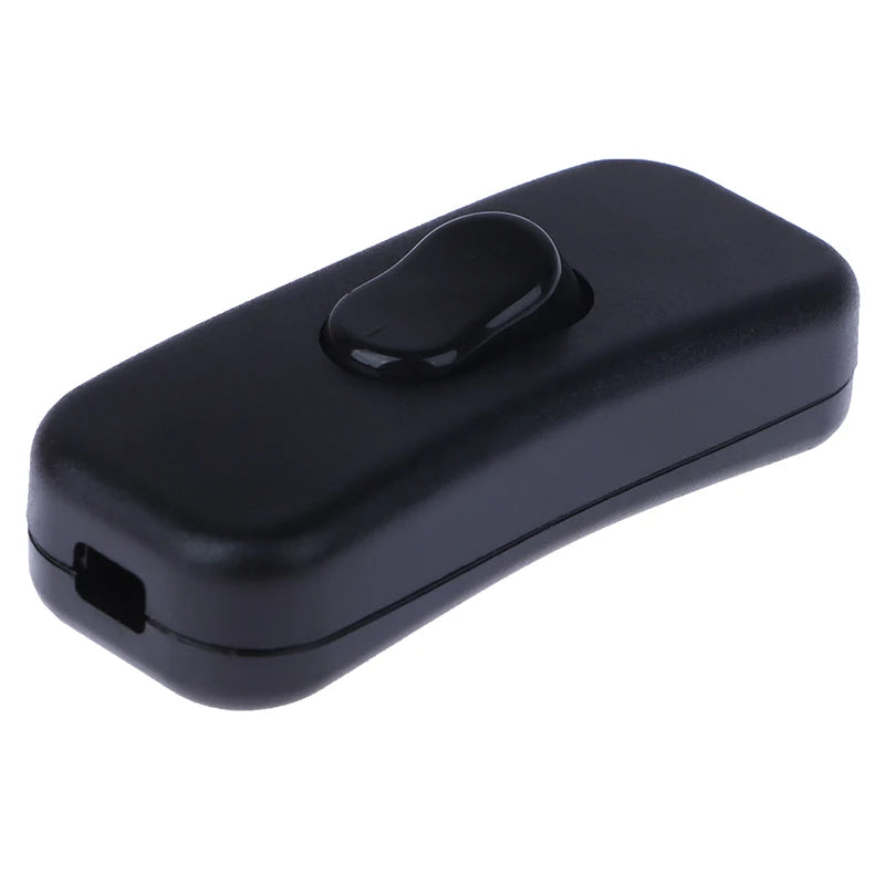 AC 250V Inline Rocker Toggle Switch for Table Lamp & LED Light