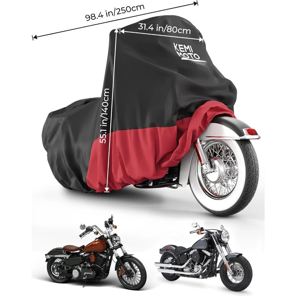 Waterproof Motorcycle Cover – Cruiser Softail Dyna Iron 883 Motorcycle Cover Nixie