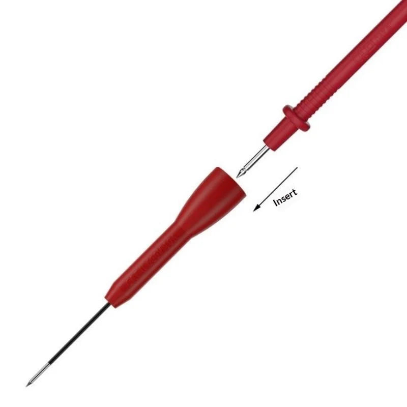 2mm Insulated Multimeter Test Needle Extension Cover | Non-Destructive