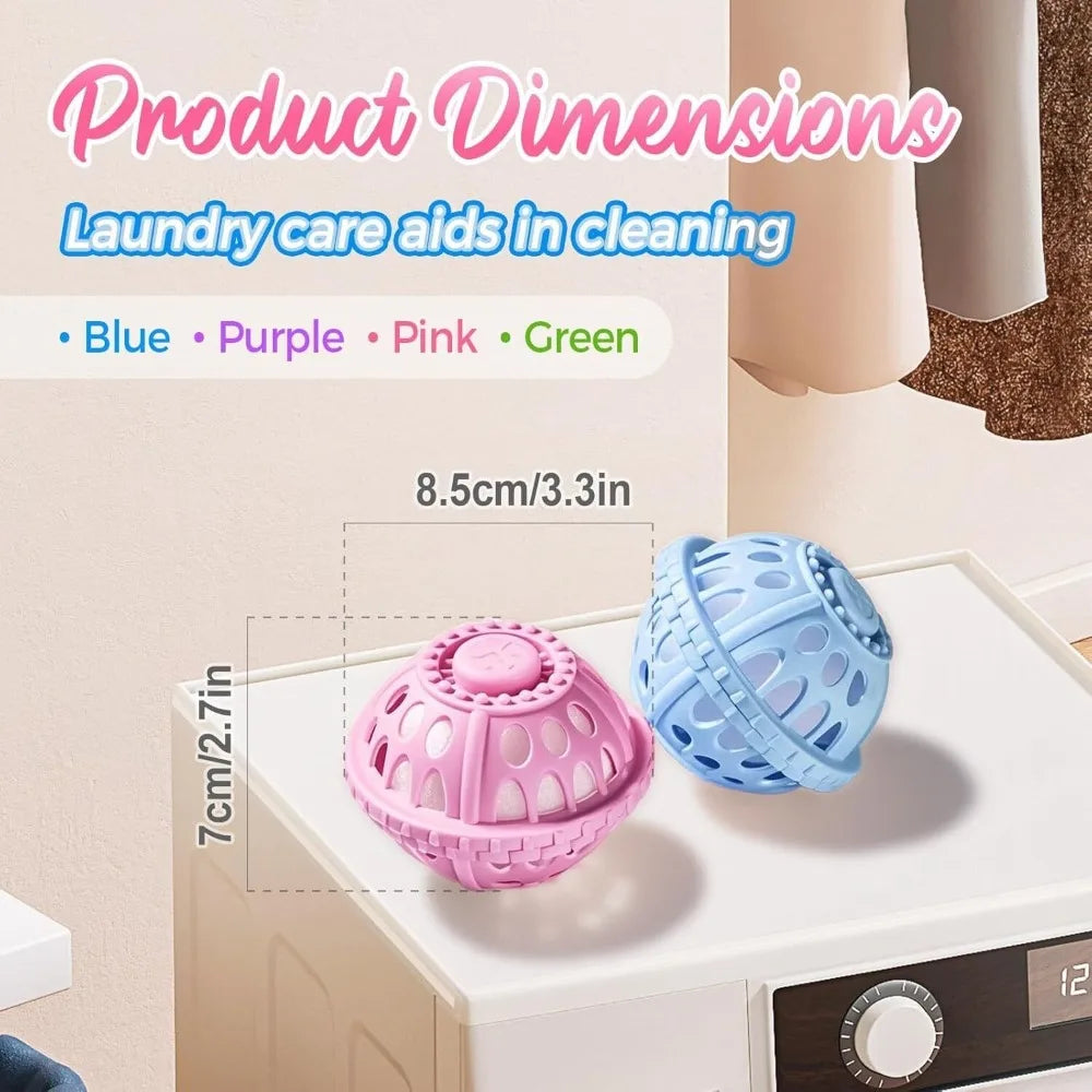 Reusable Laundry Lint Catcher Ball – Silicone Hair Remover Laundry Lint Catcher Nixie