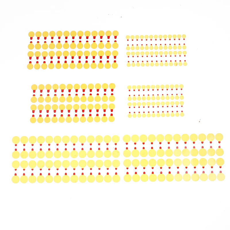 100Pcs Phone Camera Dust Protective Stickers 5/8/10mm