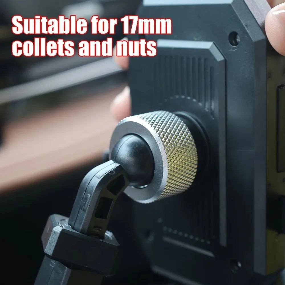 17mm Aluminum Alloy Ball Head Nut – Phone Stand Replacement Part Phone Stand Hardware Nixie