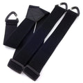 Hidden Suspenders 4cm Elastic Y-Back Braces Men Women Unisex Elastic Suspenders Nixie Black