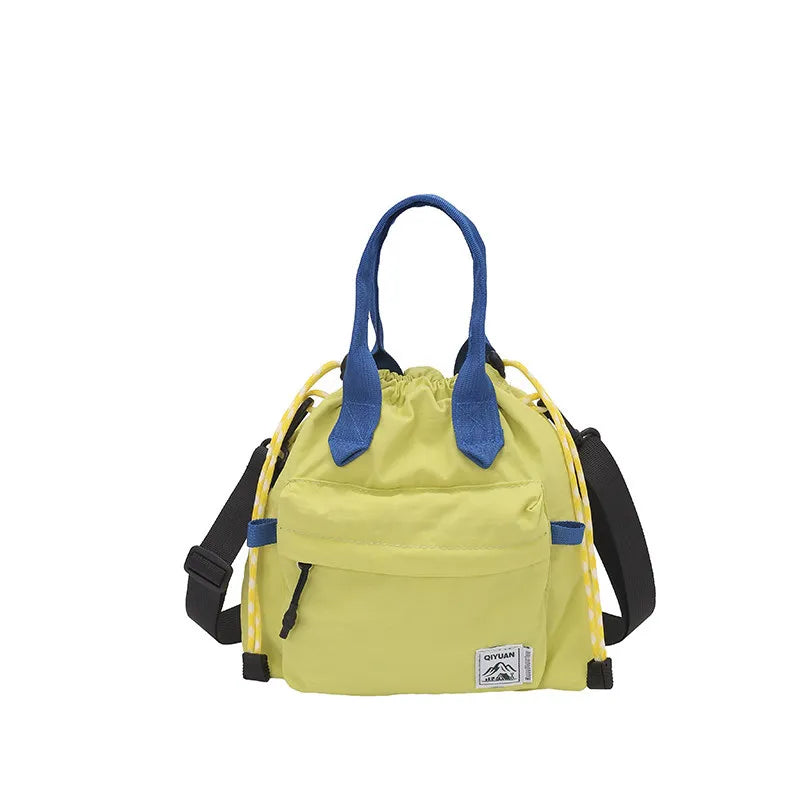 Color-Block Crossbody Bag – Multi-Pocket Travel & Hiking Tote Crossbody Shoulder Bag Nixie