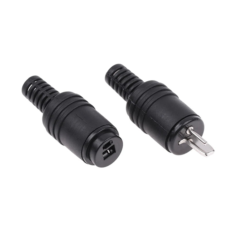 2 Pin DIN Speaker Wire Plug | HiFi Loudspeaker Solder Connector