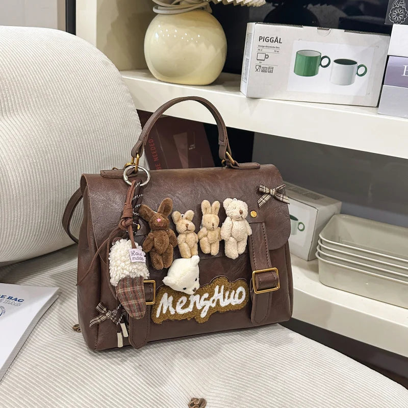 Cute Plush Toy Backpack for Women – Multifunctional Bag Plush Toy Backpack Nixie