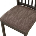 Jacquard Dining Chair Seat Cover – Nordic Slipcover Chair Seat Cover Nixie Coffee