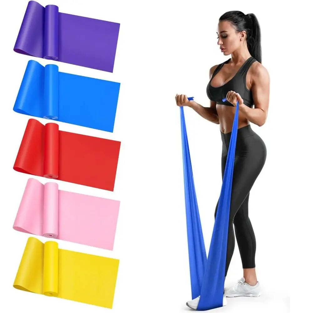 TPE Yoga Resistance Band – Elastic Fitness Stretch Band Yoga Resistance Band Nixie
