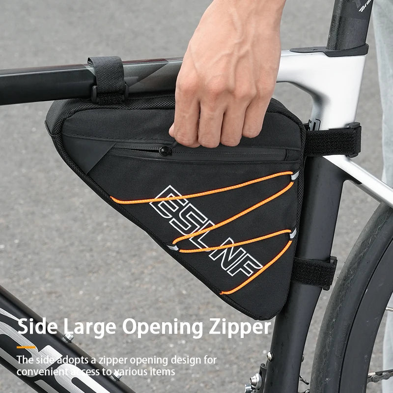 ESLNF Bicycle Triangle Frame Bag – Top Tube Cycling Pouch Bicycle Frame Bag Nixie