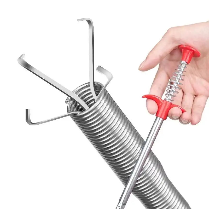 Flexible Alloy Drain Unclogger Tool – Car & Pipe Cleaner
