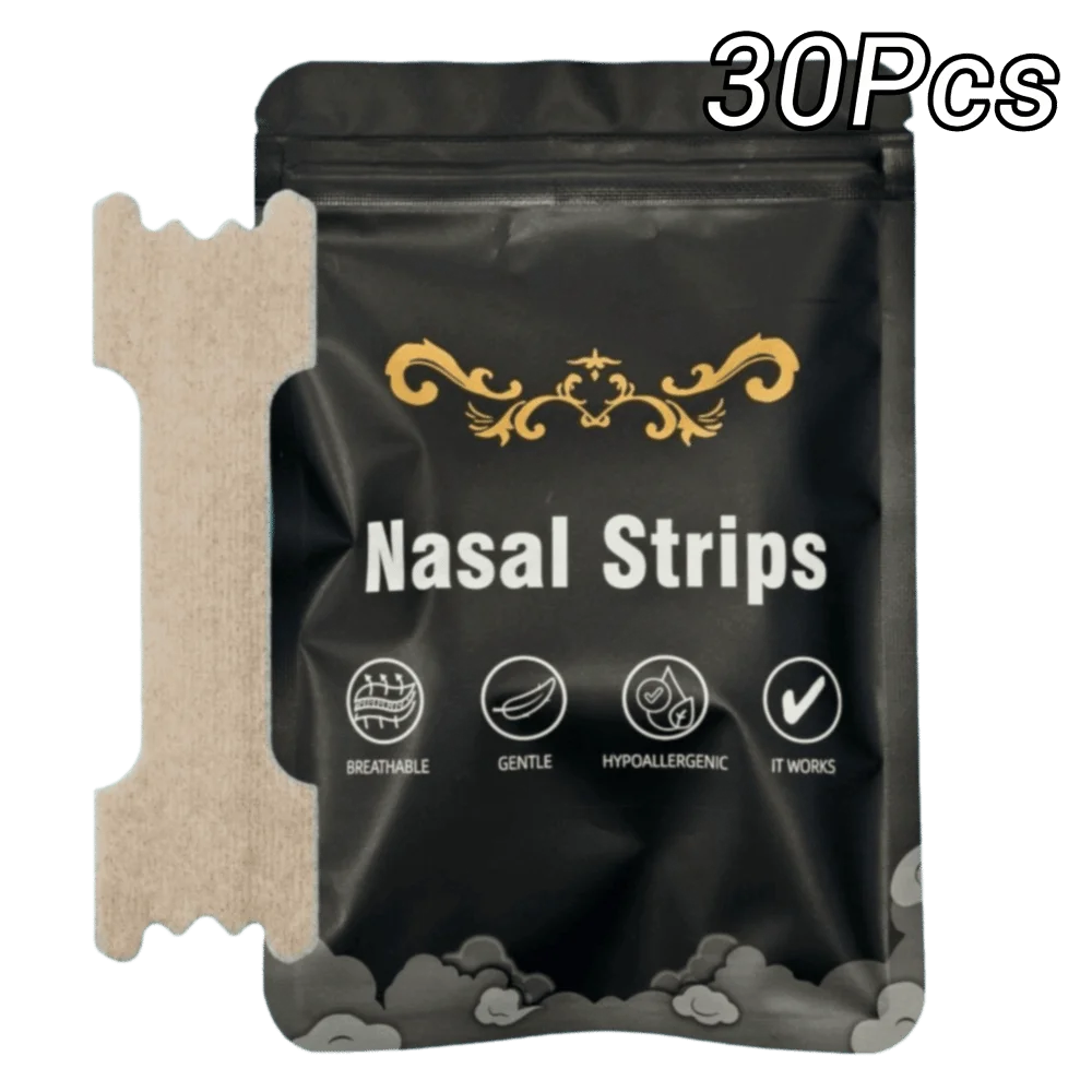 Hypoallergenic Nasal Strips for Better Sleep | 10 or 30 Pcs
