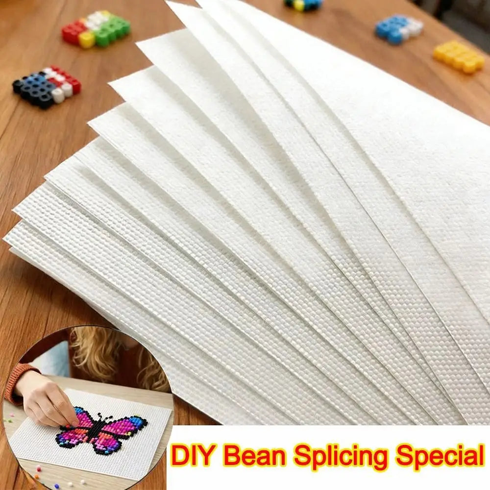 Perler Beads Iron-On Baking Cloth – Heat-Resistant Transparent Mat Craft Bead Accessory Nixie