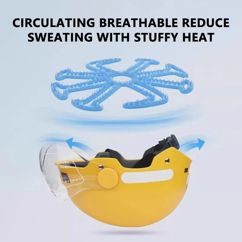 Motorcycle Helmet Inner Silicone Pad – Breathable Hair Protector Helmet Inner Pad Nixie