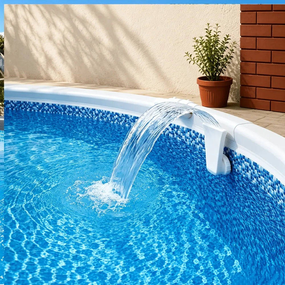 Pool Fountain Waterfall Sprayer Set – Universal Thread Install