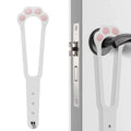 Adjustable Cat Door Holder Latch – Flex Strap Dog Gate Lock