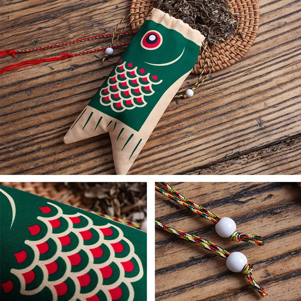 Koi Carp Lucky Sachet Pouch – Hanfu Pendant Coin Purse Lucky Sachet Pouch Nixie