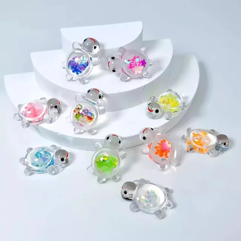 Mini Luminous Turtle Party Favors Glow Desk Toys 10-50pcs Party Favor Toys Nixie