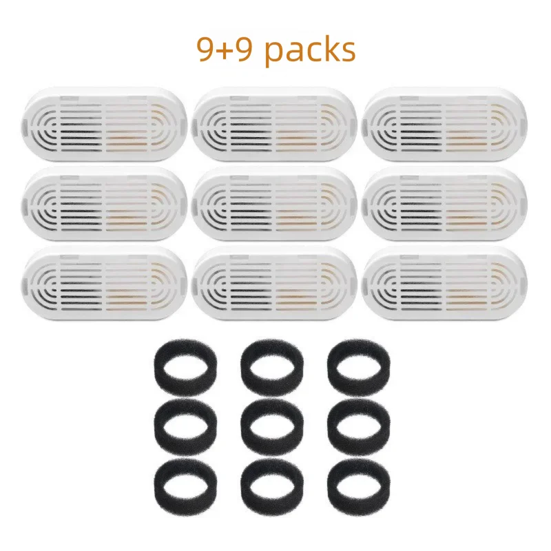Corsair Cat Water Fountain Filters – 6-Pack Activated Carbon Pet Fountain Filter Nixie 9PACKS
