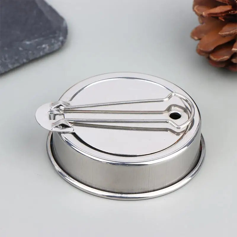 Stainless Steel Alcohol Stove Ignition Cover | Windproof Camping Camping Stove Cover Nixie