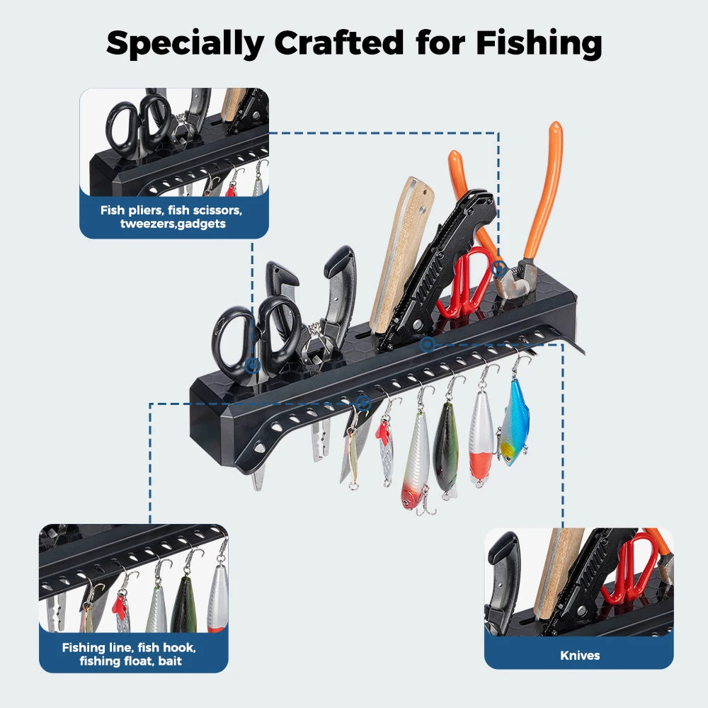 Marine Cup Holder Storage Caddy for Fishing Boat Yacht Pontoon Marine Storage Caddy Nixie
