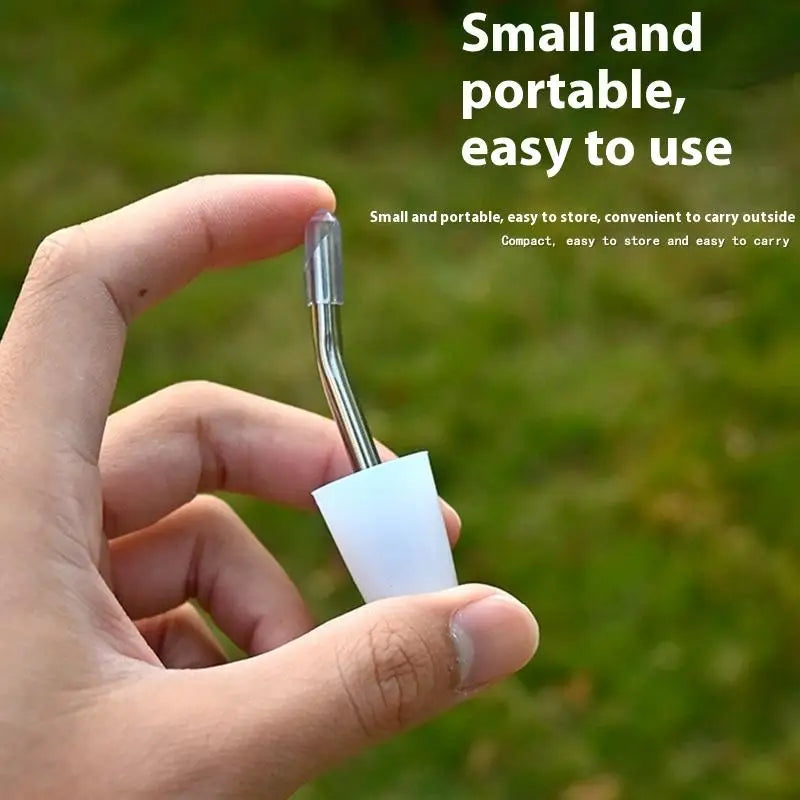 Kettle Extension Nozzle Stainless Steel for Camping & Coffee Kettle Drip Nozzle Nixie