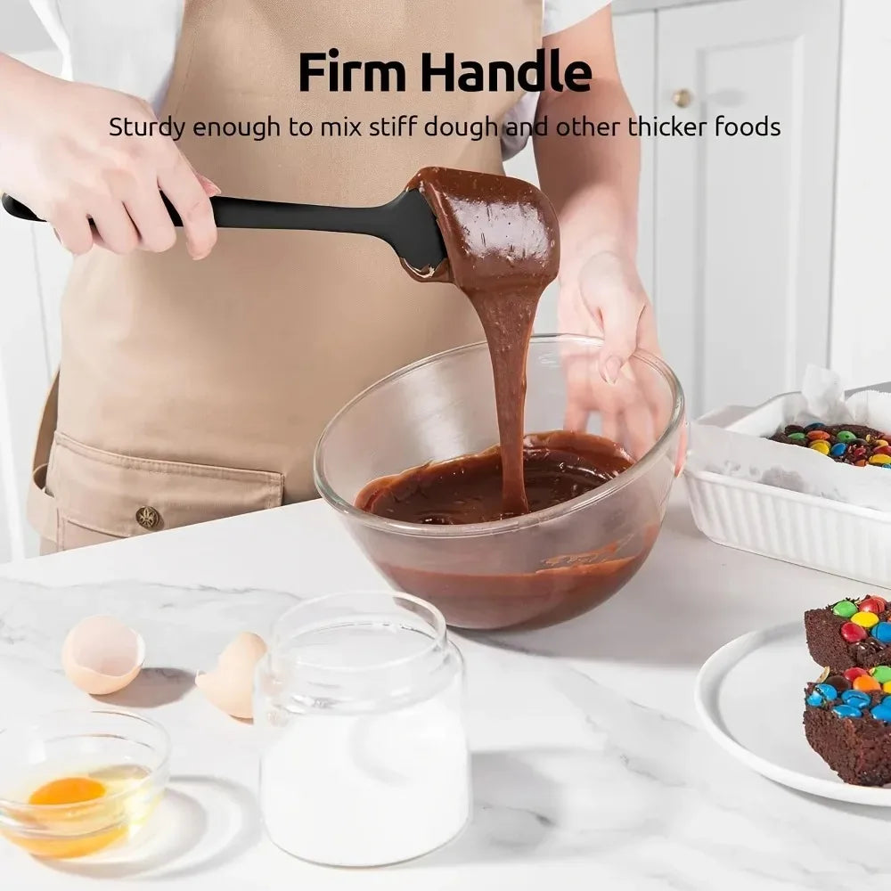 4-Piece Silicone Spatula Set – High-Temp Turner & Kitchen Tools Silicone Spatula Set Nixie