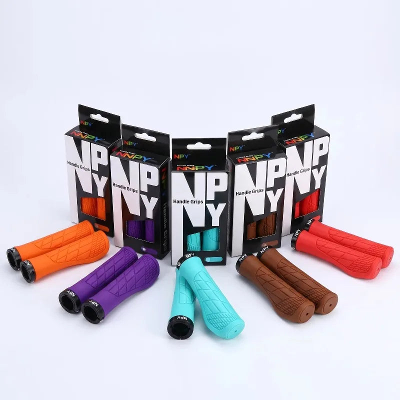 Ergonomic Lock-On MTB Bicycle Handlebar Grips | Non-Slip Bike Handlebar Grips Nixie