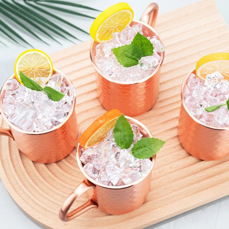 Hammered Copper Moscow Mule Mug 500ml – Cocktail Bar Cup Cocktail Mug Nixie
