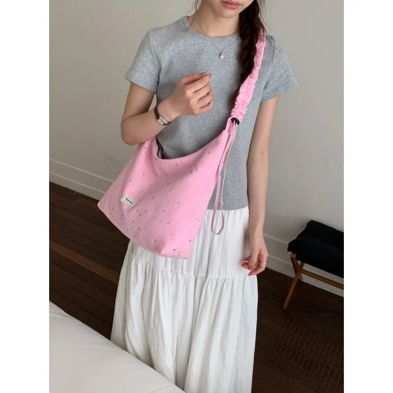 Korean Polka Dot Crossbody Bag – Large Shoulder Bag for Women Crossbody Shoulder Bag Nixie