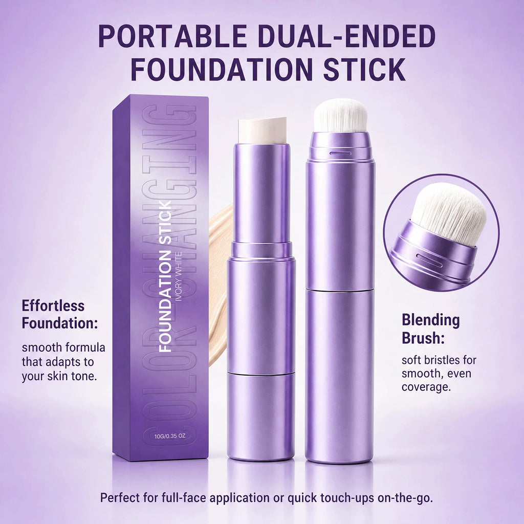 VIARELINE 2-in-1 Color Changing Foundation Stick | All Skin Foundation Stick Nixie