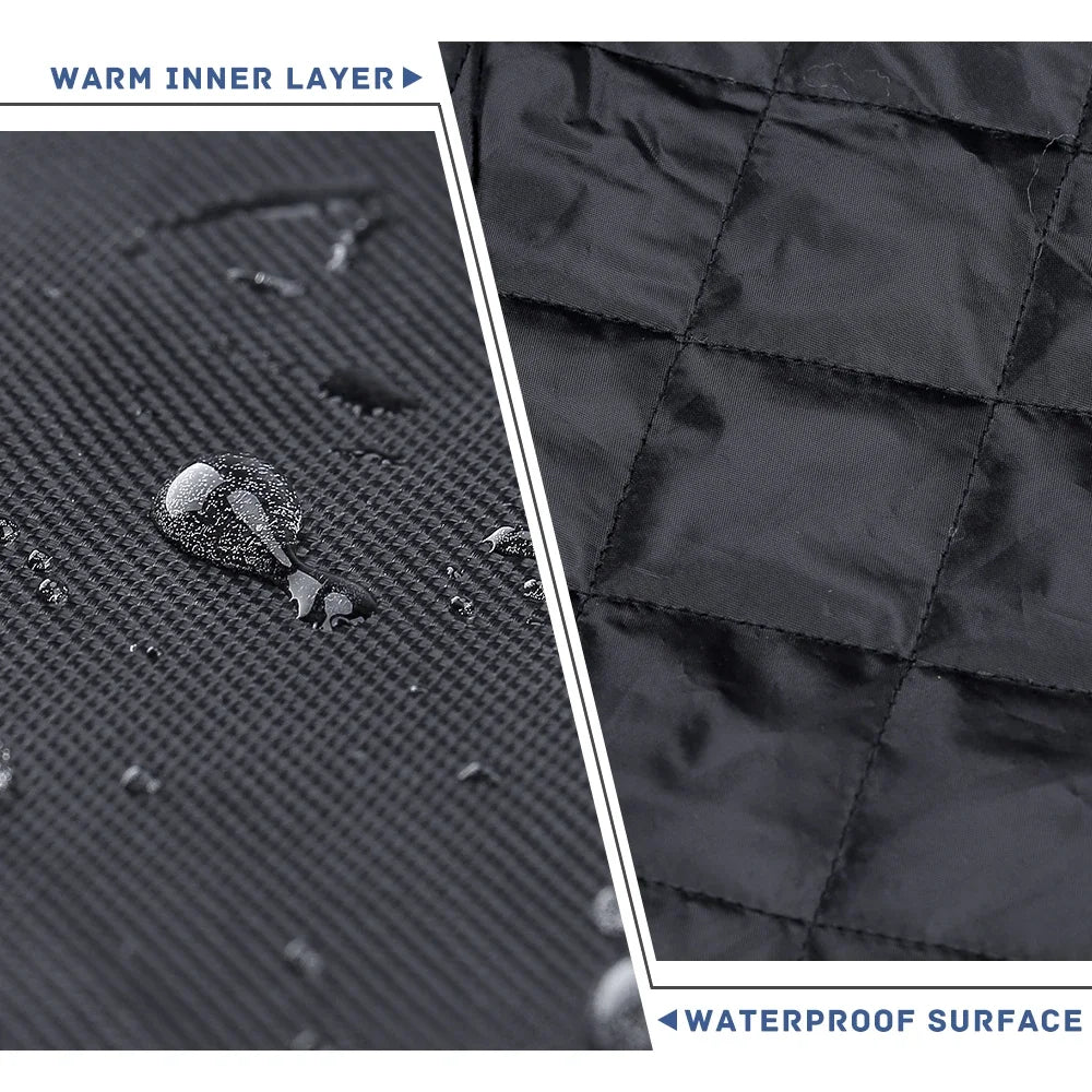 KEMITOUR Waterproof Scooter Leg Cover | Winter Windproof Knee Blanket Scooter Leg Cover Nixie