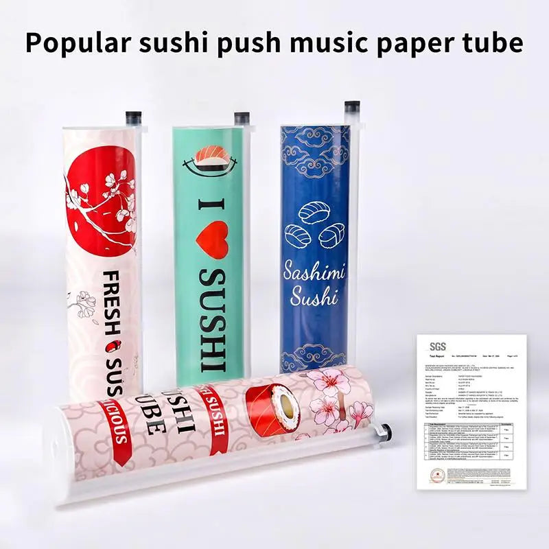 Sushi Push Rolling Tube | Food-Grade DIY Sushi Maker Tool Sushi Maker Tool Nixie