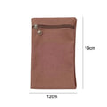 Sew-In Hidden Zipper Pocket for Jackets & Coats Sew-In Zipper Pocket Nixie M Brown