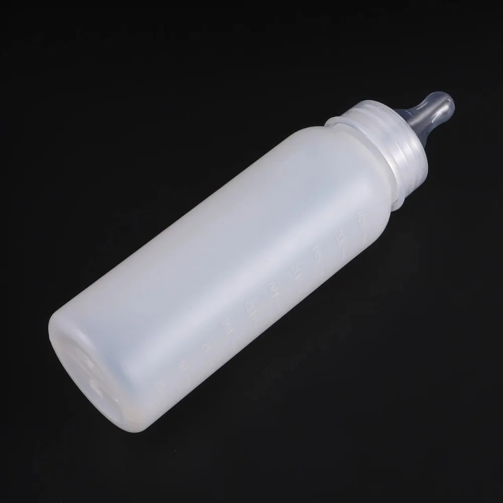 250ml Pet Nursing Feeding Bottle with Silicone Nipple Pet Nursing Bottle Nixie