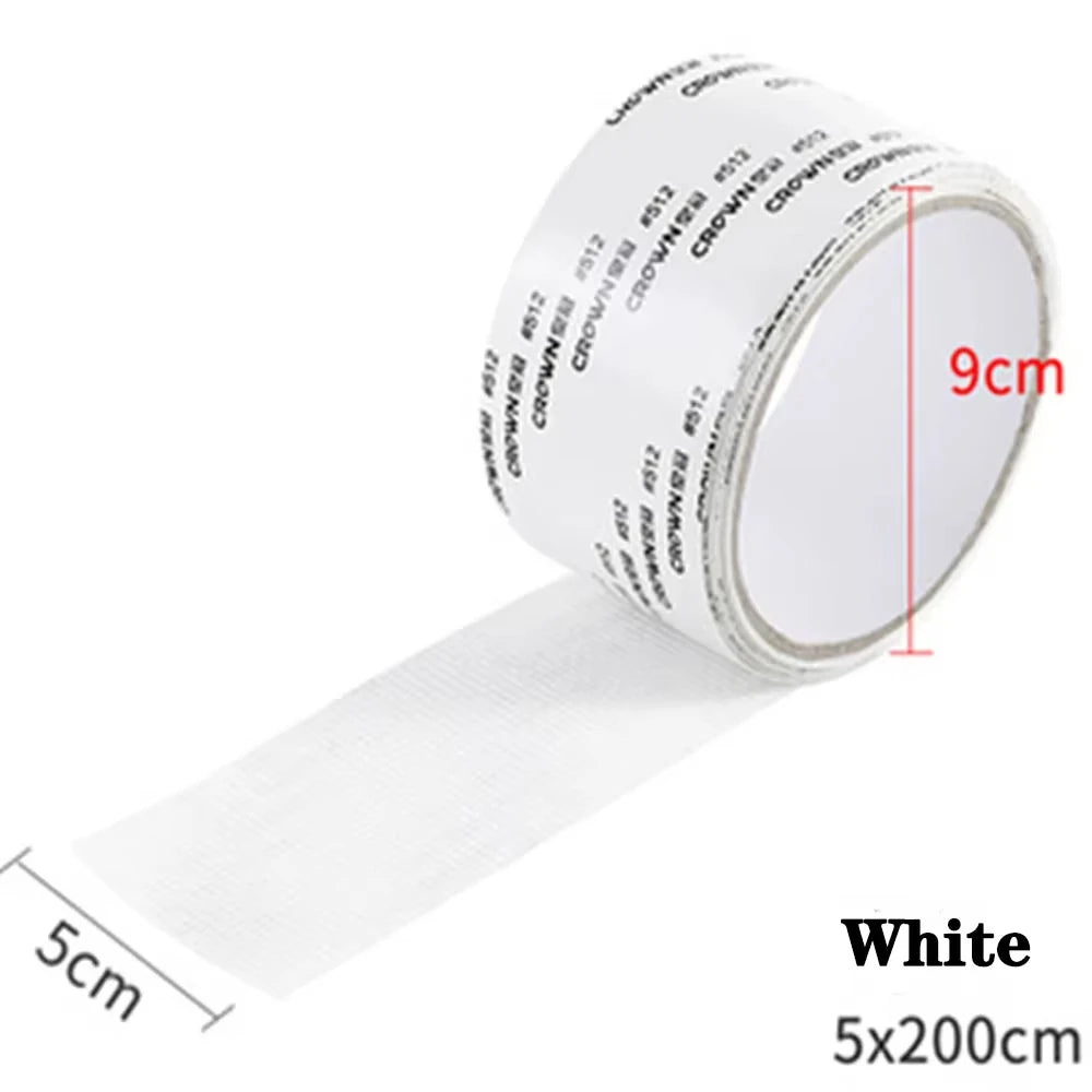 Waterproof Window Screen Repair Tape | Self-Adhesive Mesh Patch Screen Repair Tape Nixie WHITE 5x200cm