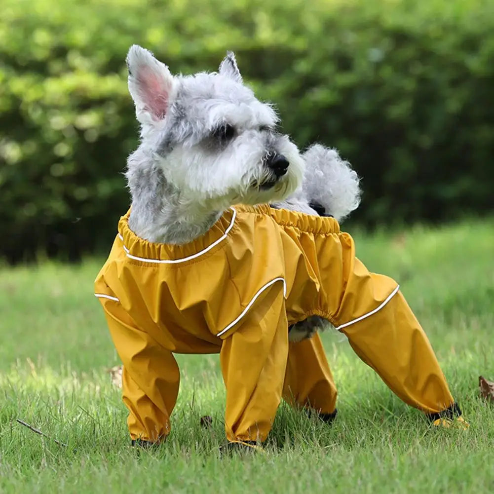 Waterproof Dog Boots with Suspender Sling | Anti-Slip Paw Protector Dog Rain Boots Nixie