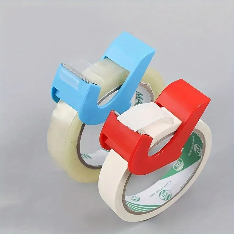 Mini Tape Dispenser with Cutter – Portable Office Stationery Tape Dispenser Nixie