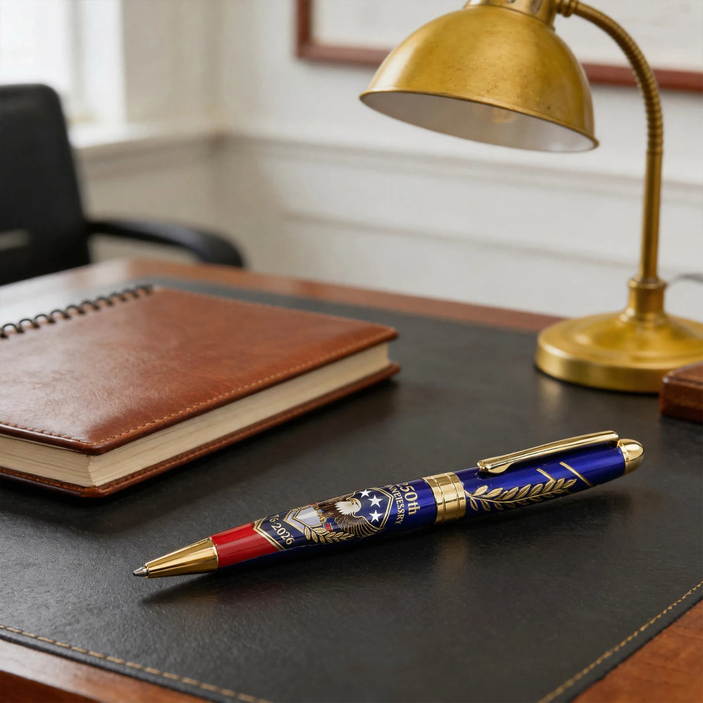 250th Anniversary Patriotic Commemorative Pen 1776–2026 Gift Commemorative Ballpoint Pen Nixie