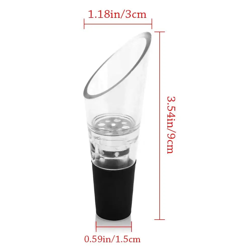 Wine Aerator Pourer Spout – Instant Aeration for Red Wine Wine Aerator Pourer Nixie