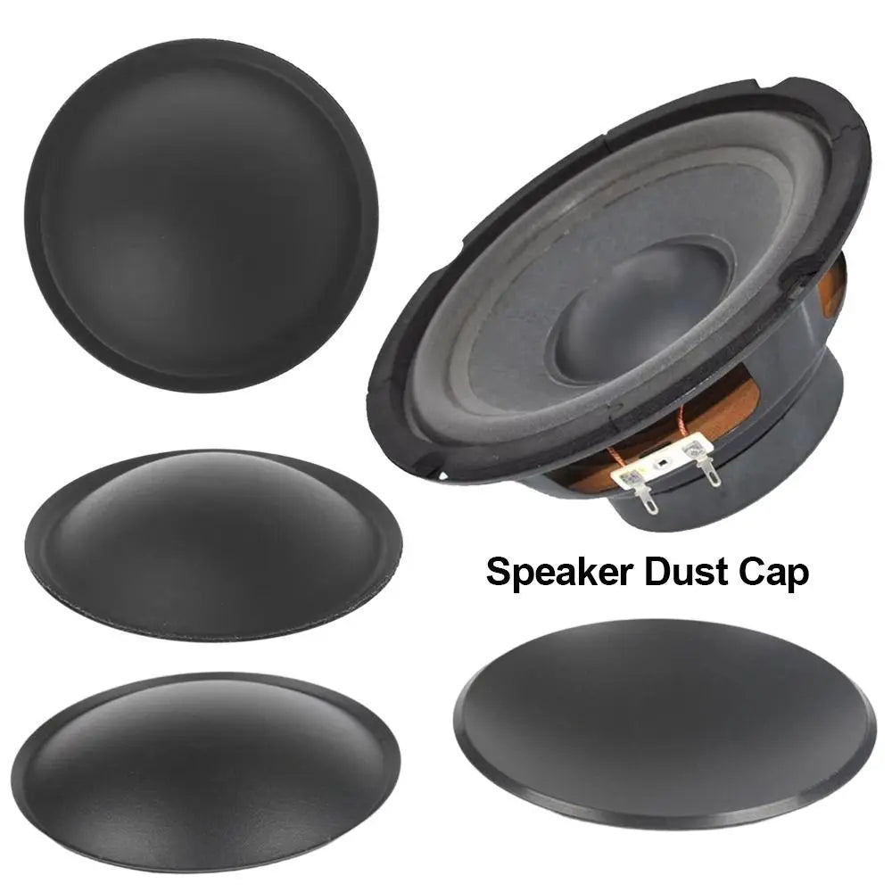 PP Black Speaker Dust Cap 30–150mm Woofer Cone Cover Speaker Dust Cap Nixie
