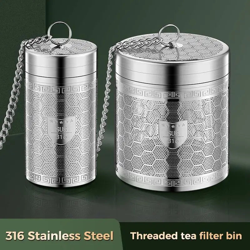 316 Stainless Steel Tea Infuser Ultra-Fine Mesh with Chain Tea Infuser Nixie