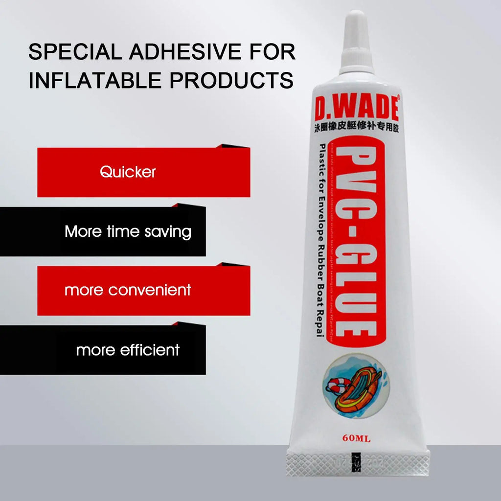 60g PVC Inflatable Repair Glue | High Viscosity Adhesive PVC Repair Adhesive Nixie