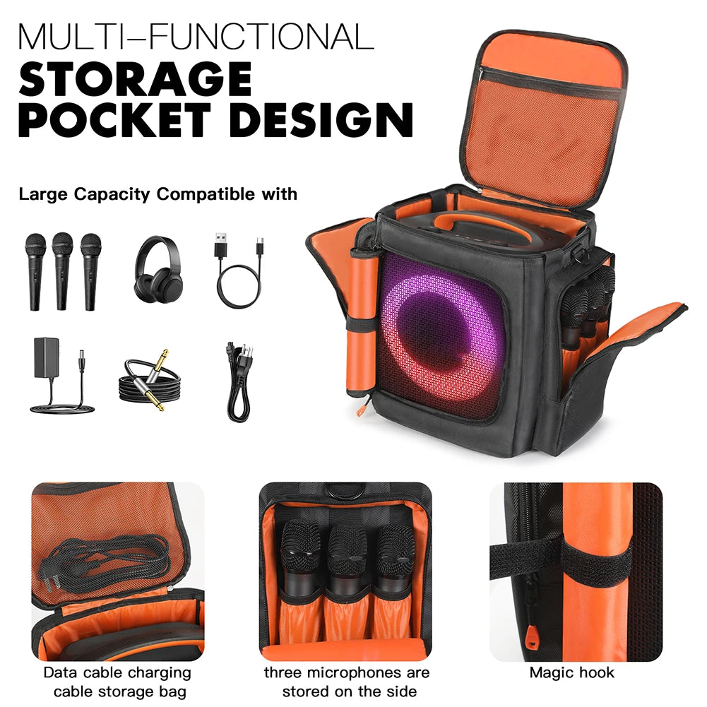 EVA Carrying Case for JBL PartyBox Encore Essential 1 & 2 Speaker Carrying Case Nixie